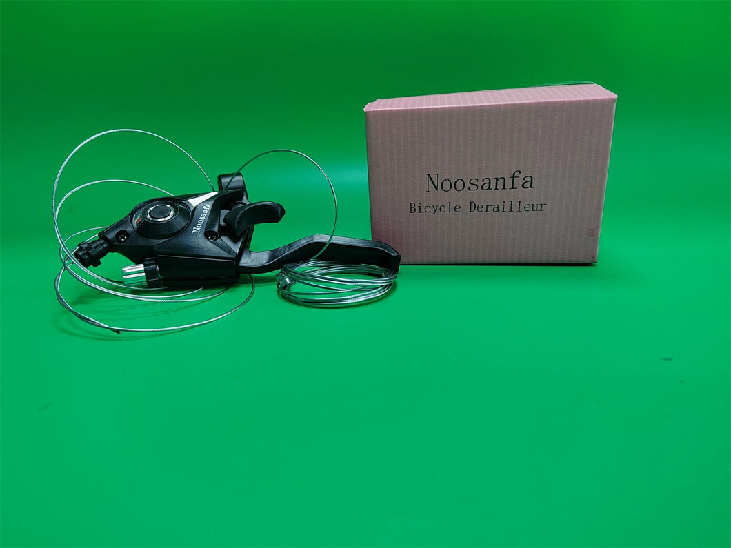 Noosanfa Bicycle parts,Transmission with gear indicator and cable thumb gear lever