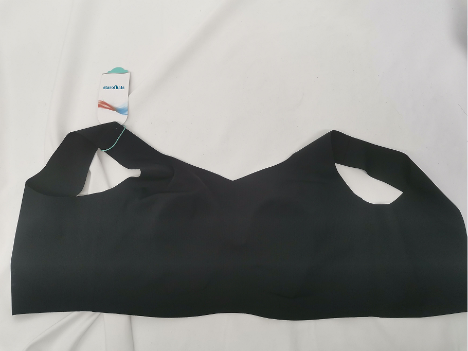 starofhats Underwears, sports bra, breathable, black