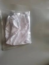 Load image into Gallery viewer, DEcloTH T-shirt, men&#39;s round neck T-shirt, short sleeved T-shirt, white
