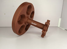 Load image into Gallery viewer, OLOEY-Pipe racks for tobacco pipes，Wooden pipe holder, handmade
