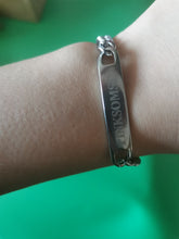 Load image into Gallery viewer, PINKSOMSIN Bracelets, personalized letter bracelet, 925 sterling silver bracelet
