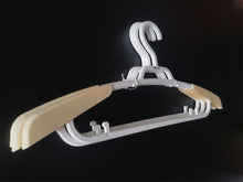 Load image into Gallery viewer, btdckdd Clothes hangers, plastic hangers with hooks
