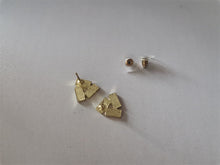 Load image into Gallery viewer, YIRANJINJIA Ladies' gold earrings, ear studs jewelry.
