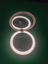 Load image into Gallery viewer, STEELUS Makeup mirrors, illuminated portable mirror Makeup mirror folding
