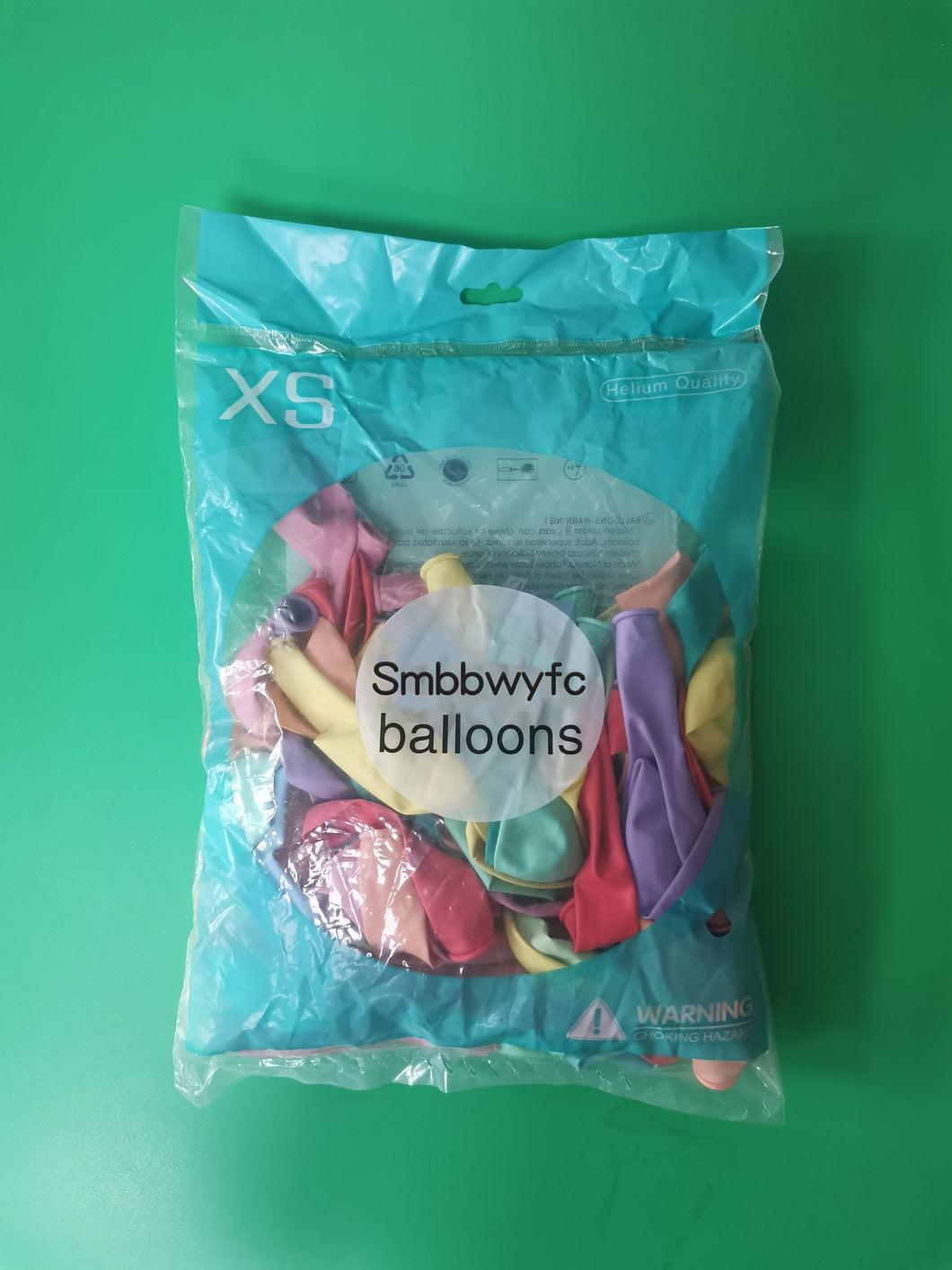 Smbbwyfc Balloons, Rainbow Party Latex Balloon, Helium Bulk Balloon for Children's Party Decoration