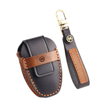 Load image into Gallery viewer, Keycases,High end personalized handmade genuine cowhide car keycase buckle
