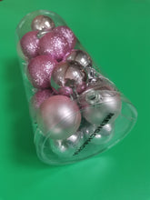 Load image into Gallery viewer, MENGCHACHA Christmas balls, shatterproof plastic Christmas tree decoration, used for holiday parties and weddings decoration
