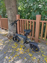 Load image into Gallery viewer, YLDLYUIN Electric bicycle, front and rear shock absorption folding electric bicycle
