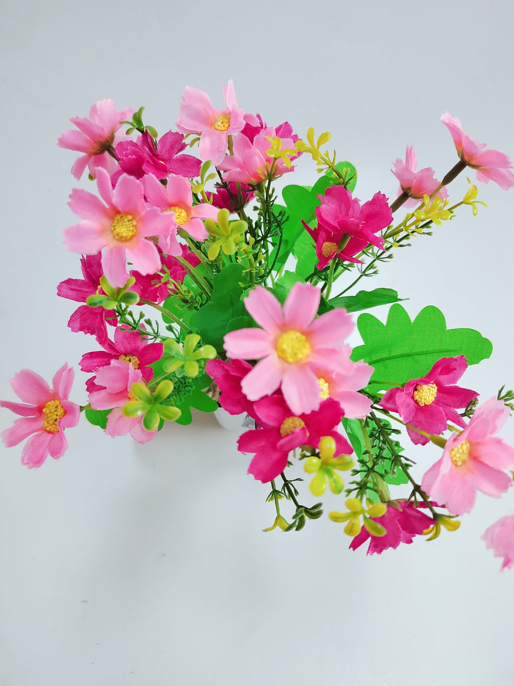 Festive Garlands Artificial flower arrangements in containers,Indoor desktop decoration for homes and offices