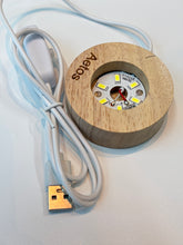 Load image into Gallery viewer, Aetos-Lamp bases，USB lamp with circular lamp holder
