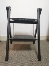 Load image into Gallery viewer, DQAVPFTRE Step ladders made of metal, foldable footstool with anti slip wide pedals, lightweight and portable
