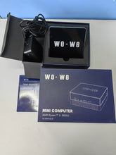 Load image into Gallery viewer, wo-we Microcomputers，16GB DDR4 1TB PCIe M.2 NVMe SSD, 4K dual HDMI display
