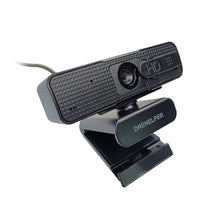 Load image into Gallery viewer, DREHELPER 1080P Web Camera, HD Webcam with Microphone and Privacy Cover,Software Control, USB Computer Camera, Auto Fucusing, Plug and Play, for Zoom/Skype/Teams/live streaming, Conferencing and Video Calling DR-H107
