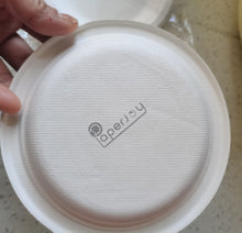Load image into Gallery viewer, Paperjoy Disposable dinner plate,Biodegradable Paper Plates
