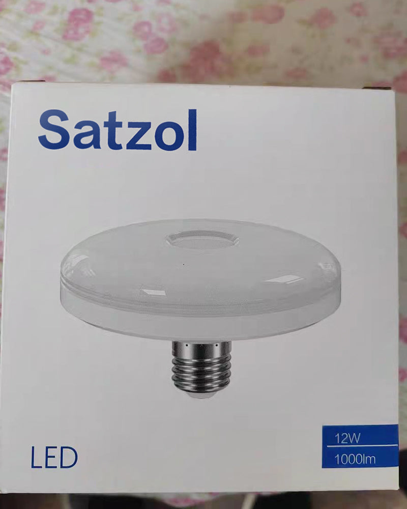 Satzol Light bulb,Dimmable BR40 LED Flood Light Bulb, 12W Equivalent, 2700K Soft White, Energy Saving Lamp for Office/Home, E26 Screw Base