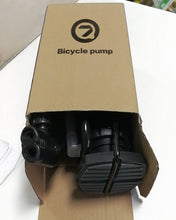 Load image into Gallery viewer, QC Bike Pump Portable, Ball Pump Inflator Bicycle Floor Pump with high Pressure Buffer
