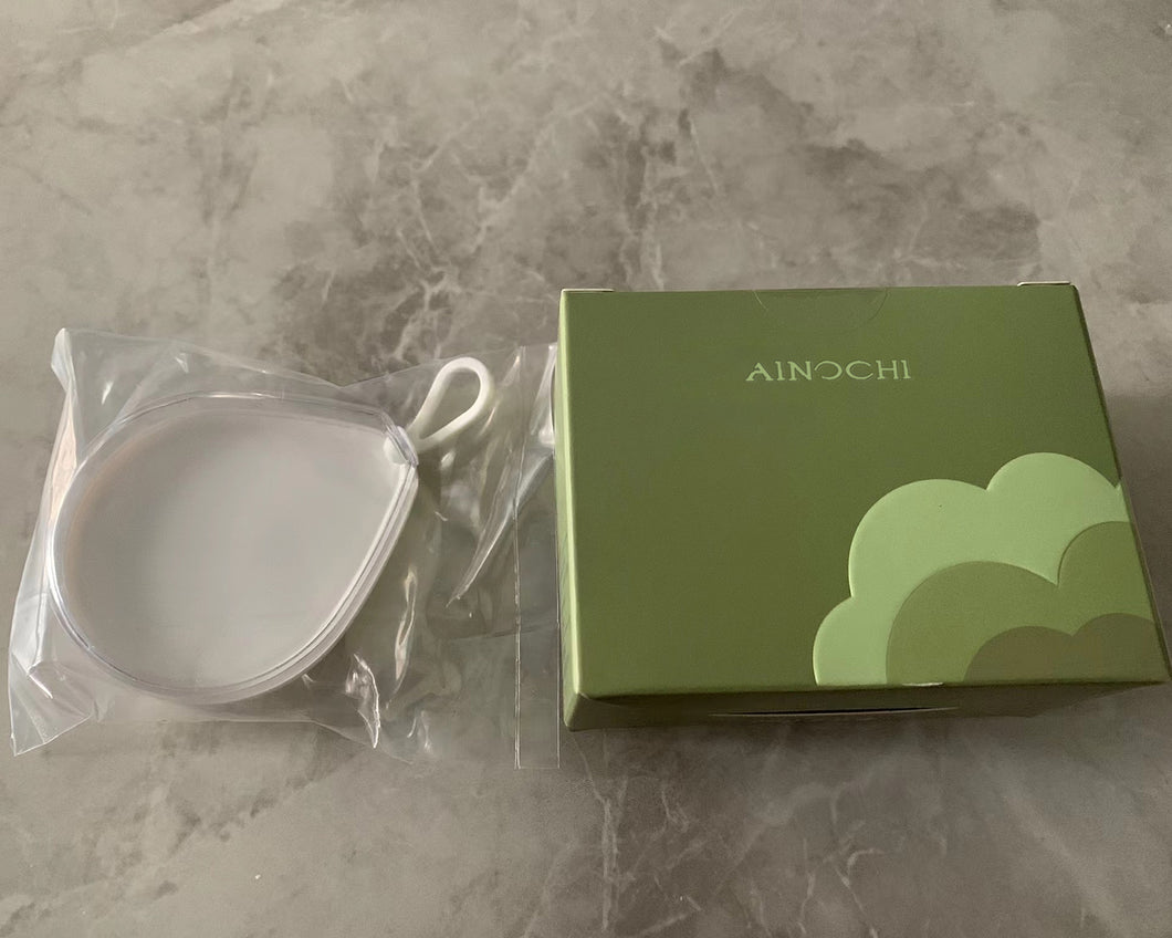 AINOCHI Pure Cotton Powder Puff,for Powder Foundation, with Strap, Blending for Loose