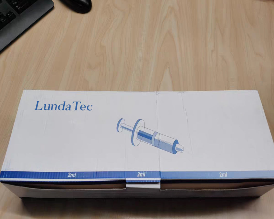 LundaTec Plastic Syringe with Measurement, Suitable for Measuring, Watering, Refilling
