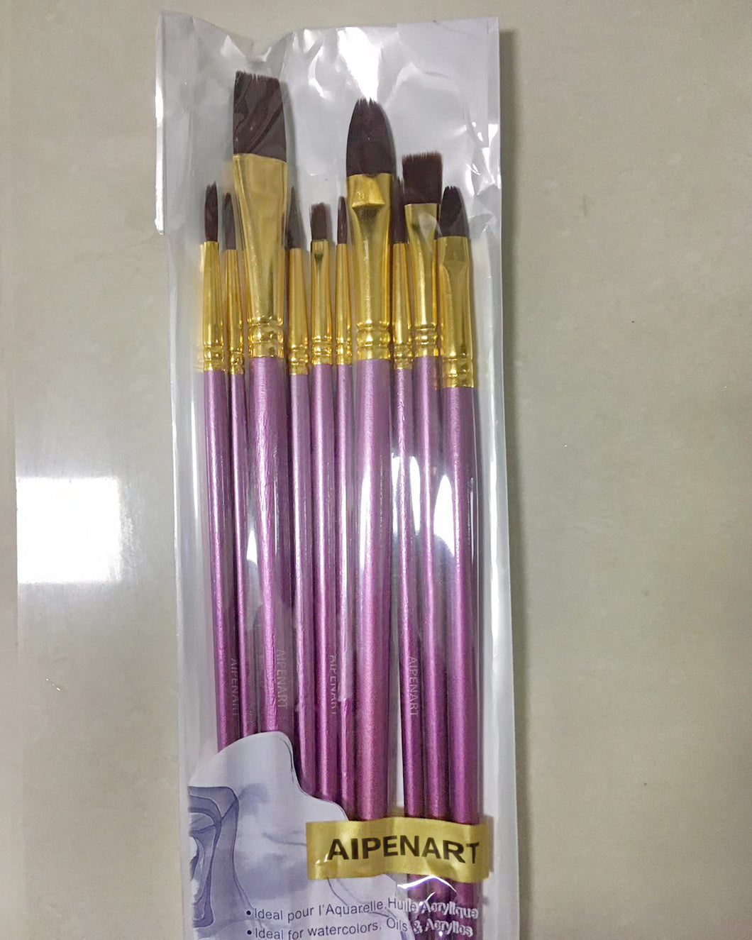 AIPENART-Paint brushes,Kids Adult Drawing Arts Crafts Supplies