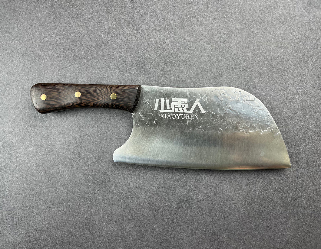 XIAOYUREN Cleavers, hand forged meat cleaver, heavy duty, high carbon steel meat cleaver