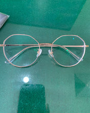 Load image into Gallery viewer, JOEESY glasses, anti-blue glasses, women&#39;s computer reading glasses with metal frame
