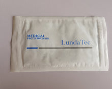 Load image into Gallery viewer, LundaTec Disposable 3 Ply Blue Face Masks - Blue Disposable Face Mask
