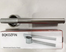 Load image into Gallery viewer, BQKOZFIN Garlic Press Mincer - Stainless Steel Garlic Crusher
