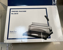 Load image into Gallery viewer, Span Guy office punching machine, office binding machine, comb binding machine
