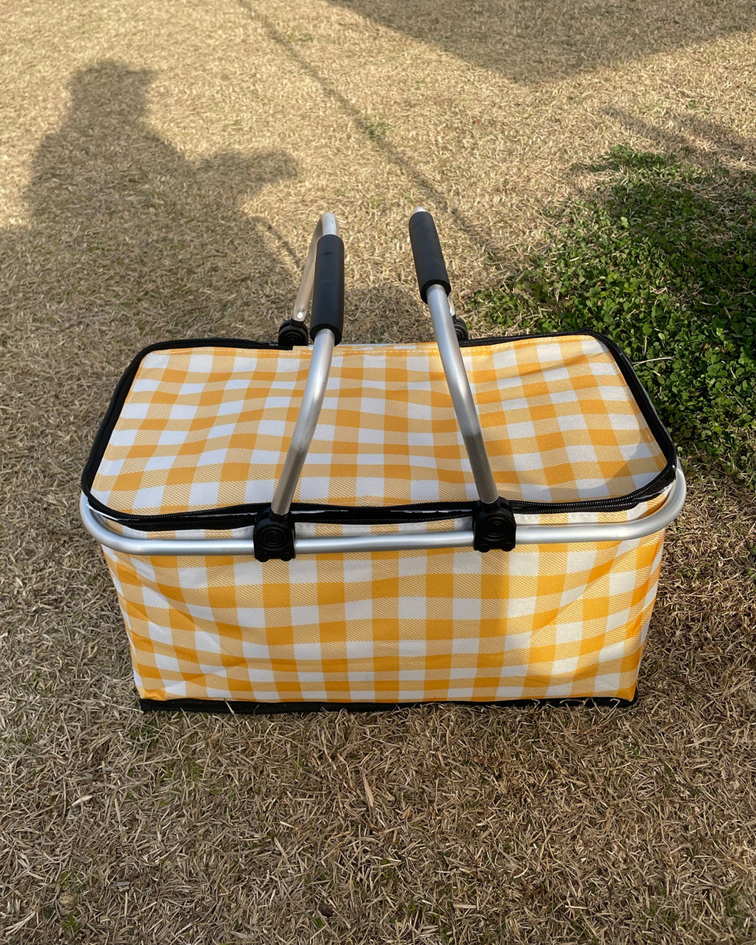 WOA WOA picnic basket, Insulated Folding Picnic Basket Cooler- Designed & Quality Approved