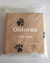 Load image into Gallery viewer, Oiilores Large Pet Cushion, Waterproof Training Pads for Dogs &amp; Reusable Dog Pee Pads
