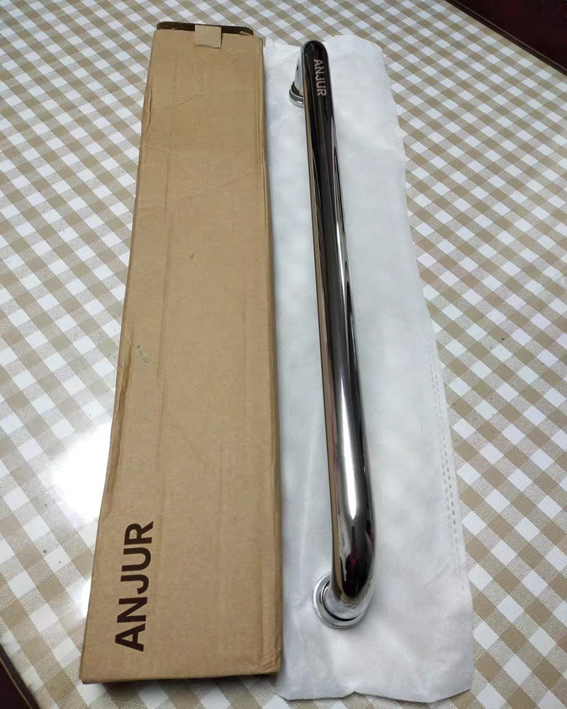 ANJUR Industries Stainless Steel Safety Grab Bar - for Bath, Shower & Bathroom