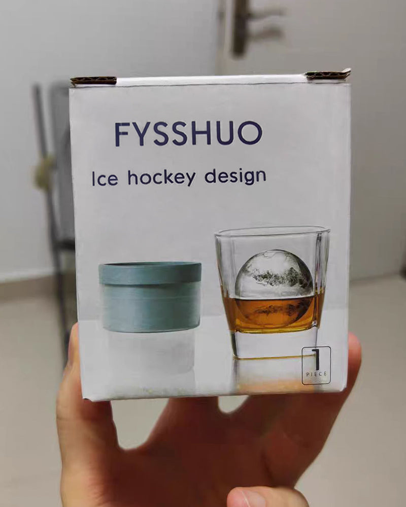 FYSSHUO Ice Ball  Mold -Round Ice Cube Mold,Cubes for Whiskey, Cocktails