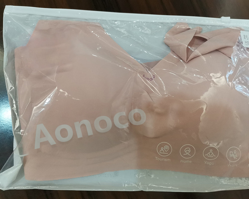 Aonoco underwear,Women's ComfortFlex Fit Wirefree Bra