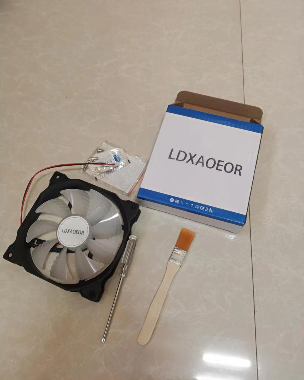 LDXAOEOR Computer Cooling Fan, and Provide Excellent Ventilation for PC Cases