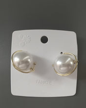 Load image into Gallery viewer, FANKEE pearl earrings, selected AAA+ high-quality freshwater cultured pearl earrings, pendant pearl earrings
