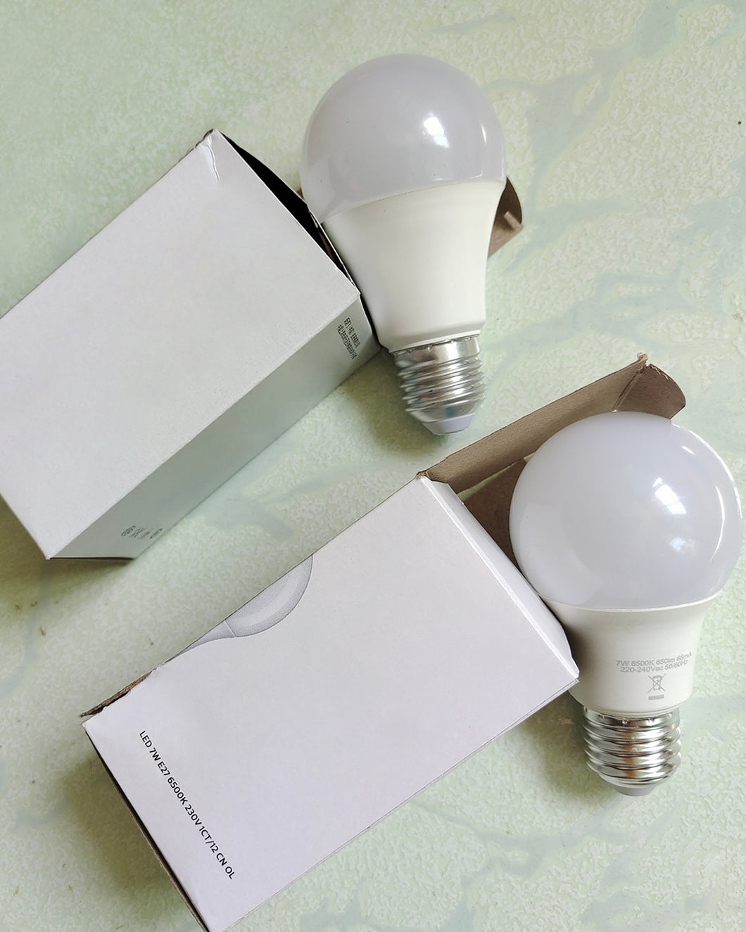 FEPEHOLI Light Bulb, 12W LED Bulbs Daylight White E26 Standard Base LED Bulb, UL Listed