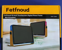 Load image into Gallery viewer, Fetfnoud Digital Picture Frame, Sharing Photos and Videos via App or Email Instantly

