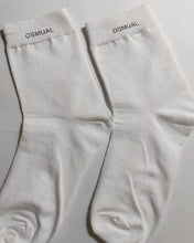 Load image into Gallery viewer, OSMUAL cotton socks, white sports socks for women
