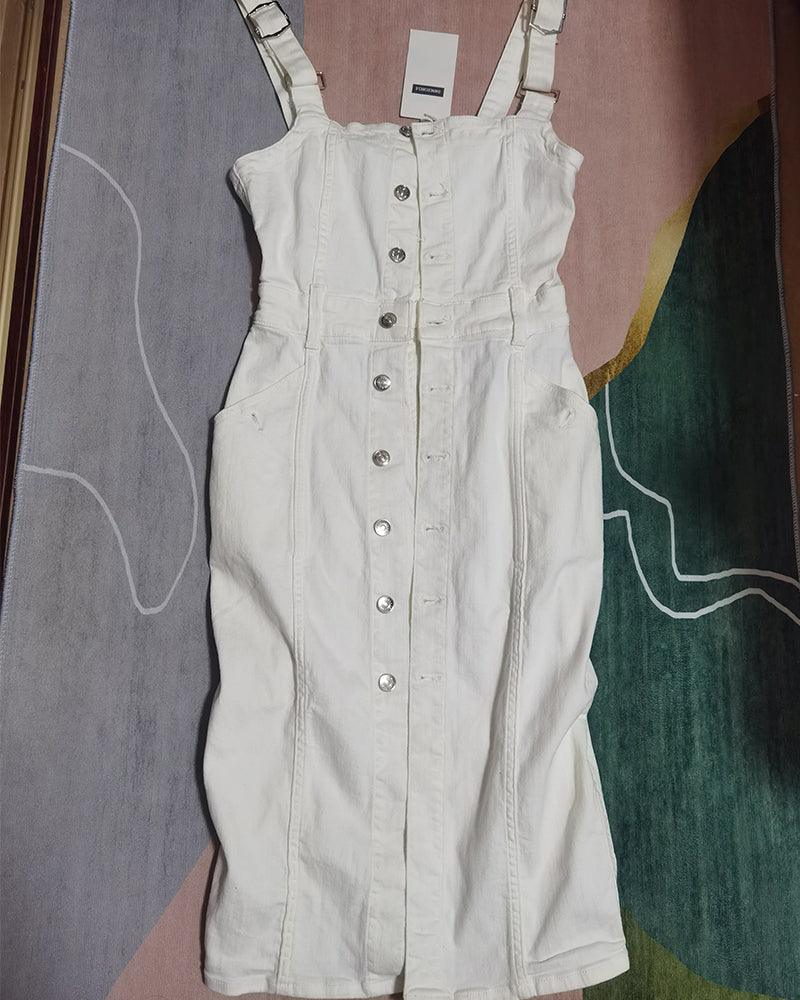 DANCECIRCLE dress, ladies suspender dress, above the knee, casual, party, vacation