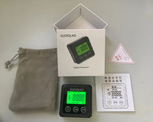 Load image into Gallery viewer, GLEXQLAO Digital Angle Gauge Type 2 with Magnetic Base and Backlight
