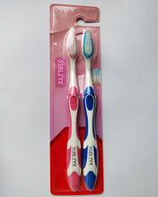 Load image into Gallery viewer, SSBLZYX Toothbrush with Flexing Sides, Soft, 2 Count (Color Vary)
