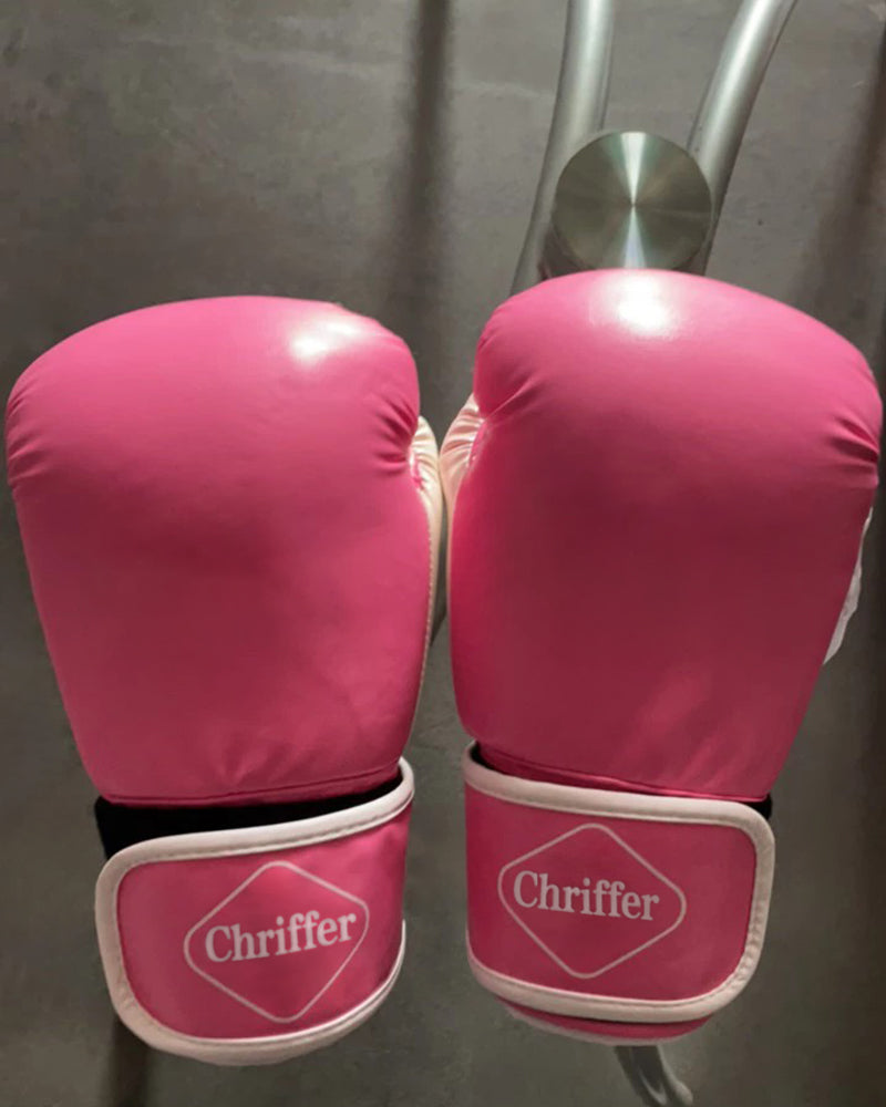 Chriffer boxing gloves, suitable for boxing taekwondo, mixed martial arts, ideal training boxing gloves