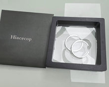 Load image into Gallery viewer, Hiacecop earrings,925 Sterling Silver Hoop Earrings | Small Plated Hoop Earrings for  Girls
