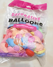 Load image into Gallery viewer, Wellinology party balloon,Balloons Rainbow Set with Balloon Pump
