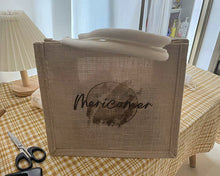 Load image into Gallery viewer, MERICOMER Woven gift bag,with handle and extra gift tag for wrapping gifts, parties or home use.
