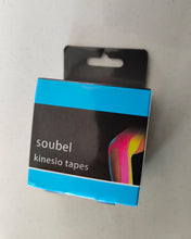 Load image into Gallery viewer, soubel sports tape– Best Latex Free, Water Resistant Tape for Muscles/Joints
