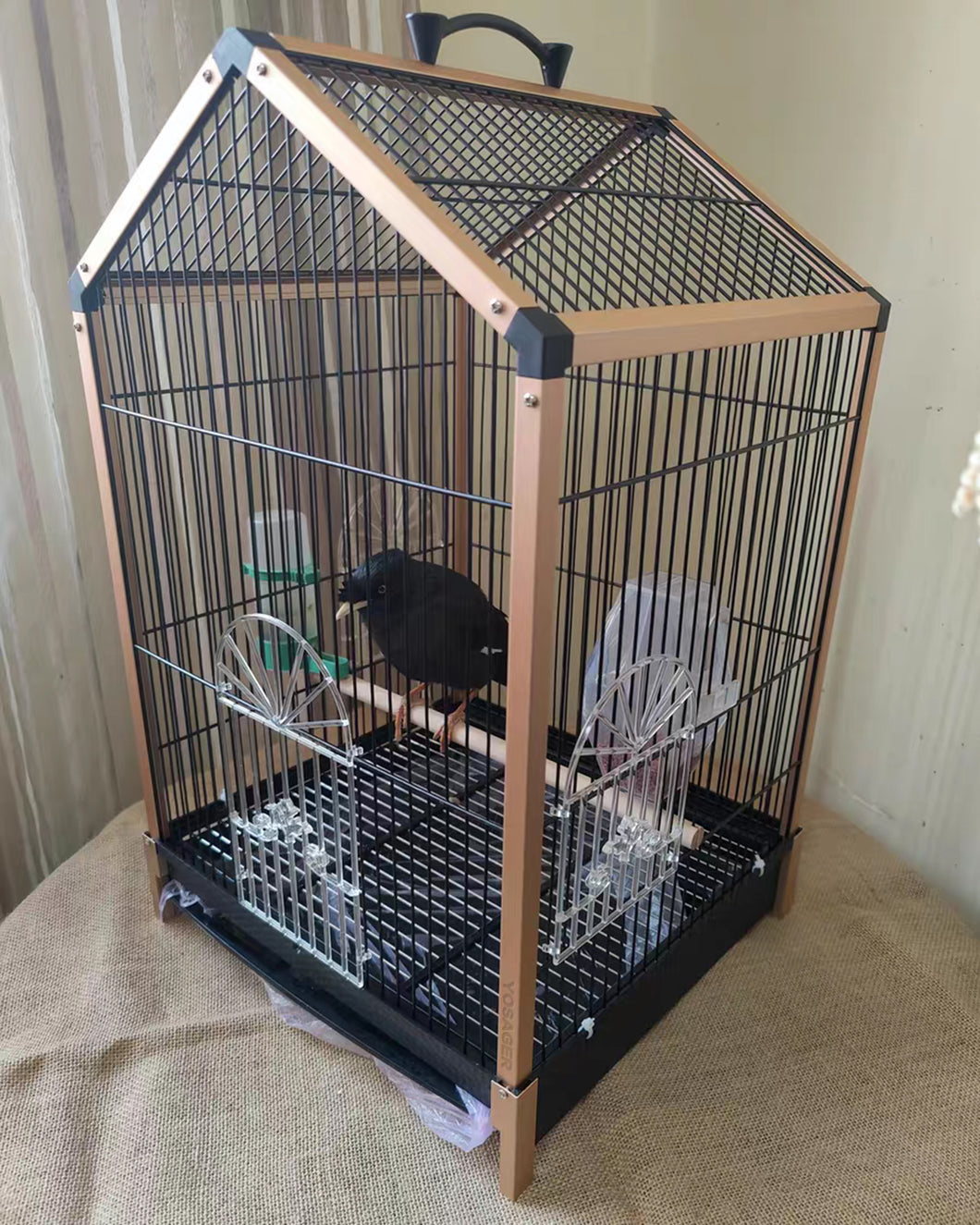 YOSAGER Pet Products Stainless Steel Bird Cage