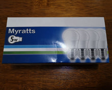 Load image into Gallery viewer, Myratts Bulb,40W Equivalent, Soft White, Dimmable, CEC Compliant,  Light Bulb | 4-Pack
