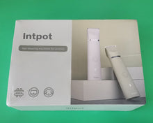 Load image into Gallery viewer, Intpot Animal shearing machine, low noise charging electric Quiet dog cat pet shearing machine kit
