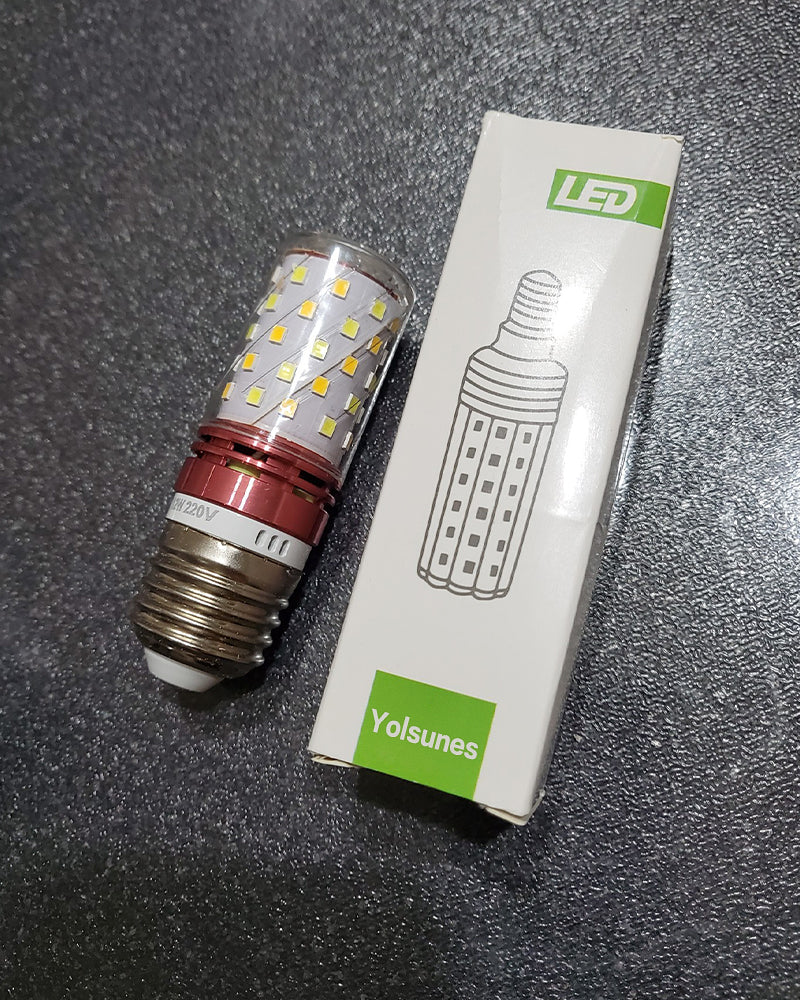 Yolsunes 12W LED Bulb 100 Watt Equivalent,Decorative Medium Base E26 Corn Non-Dimmable LED Bulbs